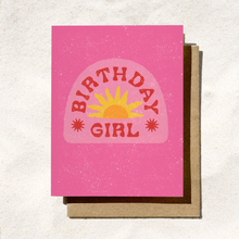 Load image into Gallery viewer, Birthday Girl Card - Cute Birthday Card