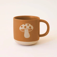 Load image into Gallery viewer, Retro Mushroom Ceramic Mug