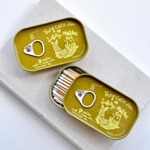 Load image into Gallery viewer, Very Cute Tin of Safety Matches (Olive)