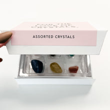 Load image into Gallery viewer, Assorted Crystal Box | Healing Crystals Gift Set | Garnet Lash