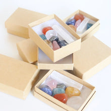 Load image into Gallery viewer, Chakra Balancing Crystal Set | Healing Stones Kit | Garnet Lash
