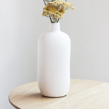 Load image into Gallery viewer, Tall Ceramic Bud Vase | Modern Minimalist Decor | Garnet Lash