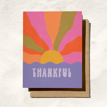 Load image into Gallery viewer, Thankful Appreciation Card | Thanksgiving Card | Fall Card
