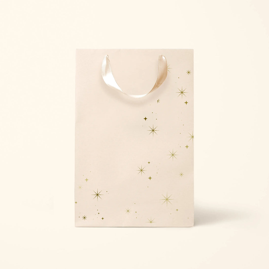 Medium Gold Stars Gift Bag