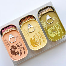 Load image into Gallery viewer, Very Cute Tin of Safety Matches (Terracotta)
