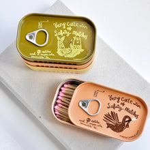 Load image into Gallery viewer, Very Cute Tin of Safety Matches (Terracotta)

