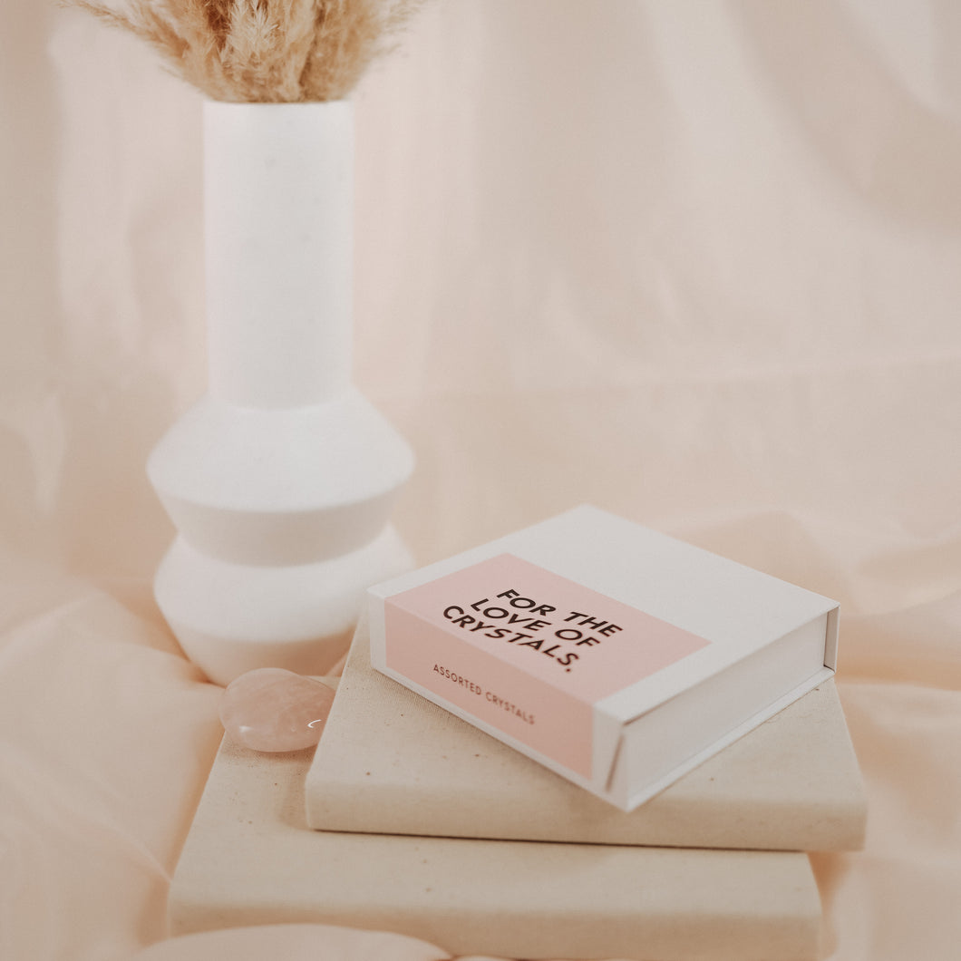 Assorted Crystal Box | Healing Crystals Gift Set | Garnet Lash